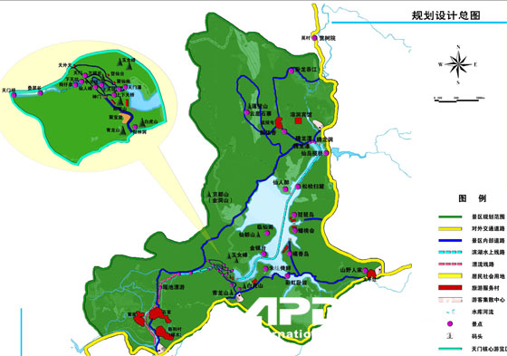 广西石门仙湖旅游区修建性详细规划